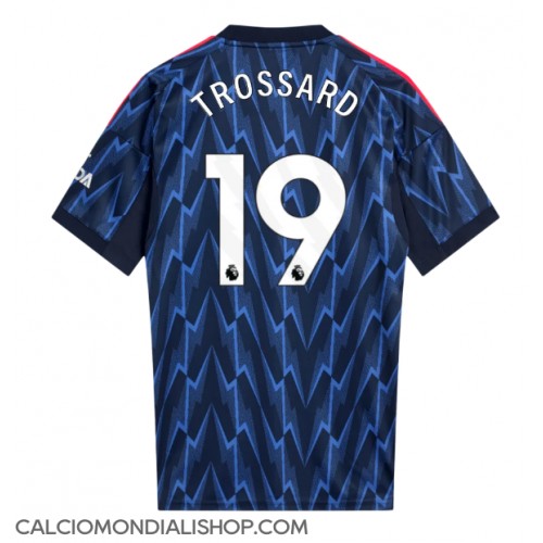 Maglie da calcio Arsenal Leandro Trossard #19 Seconda Maglia 2025-26 Manica Corta